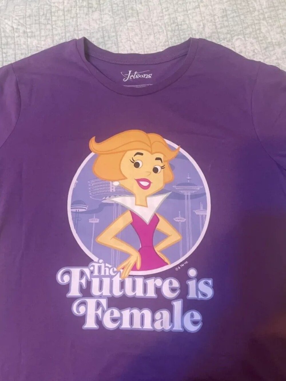 The Jetsons Judy Jetson Purple T-Shirt